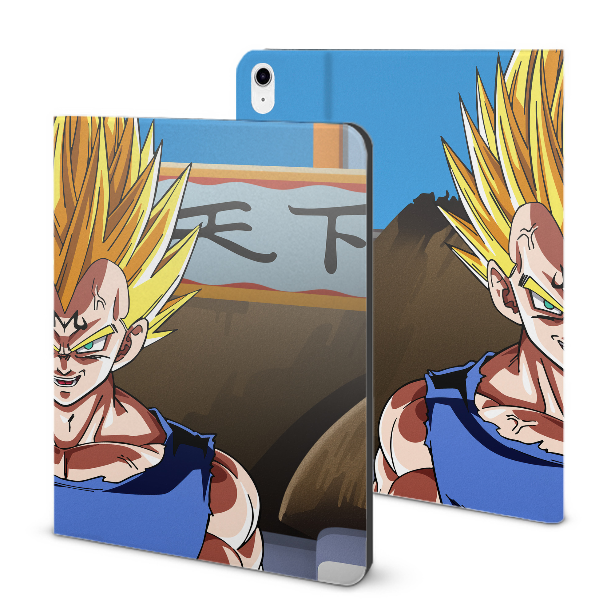 （画像用） ドラゴンボール DRAGON BALL IPad ケース ブック型 PUレザー TPU 耐衝撃 軽量 薄型 ペン収納なし 全面保護 IPad 各モデル対応